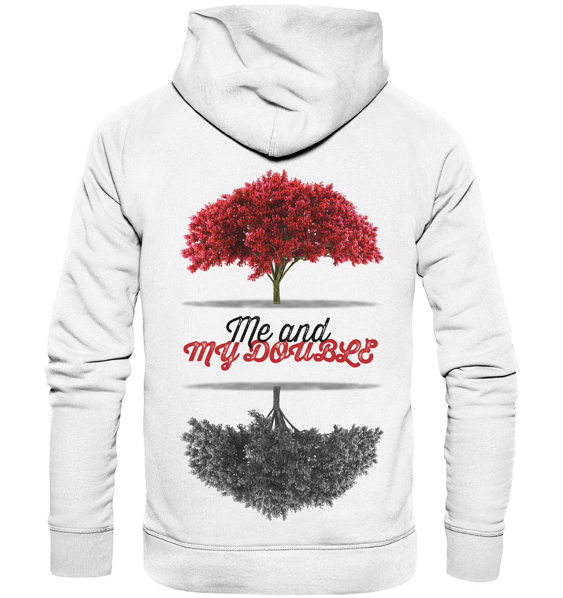 OSA - nature - Organic Fashion Hoodie "Me and my double"