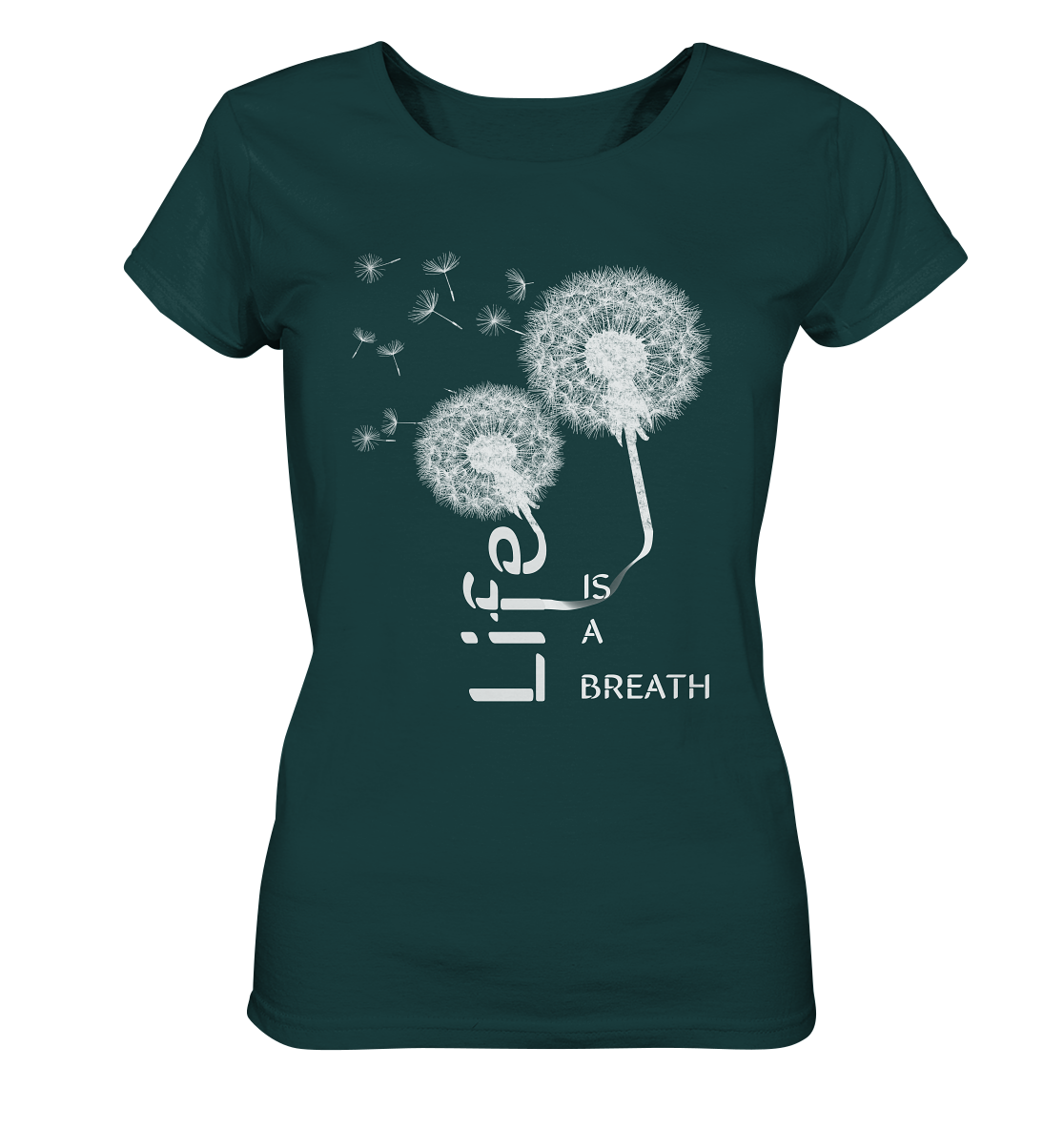 OSA - Life is a breath - T shirt biologica