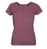 OSA - Premium T shirt cotone biologico "let everything be music" - Ladies Organic Shirt