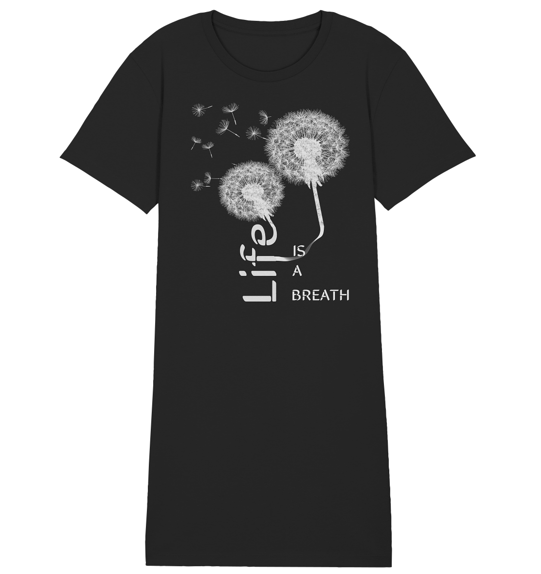 OSA - Life is a breath - Abito shirt biologico